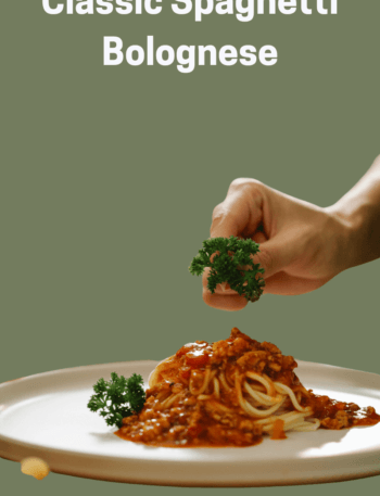 Classic Spaghetti Bolognese is a Italian Dish