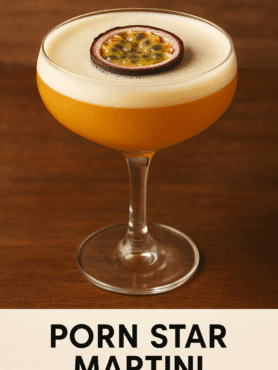 Pornstar Martini Cocktail Recipe