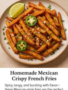 Mexican crispy french fries