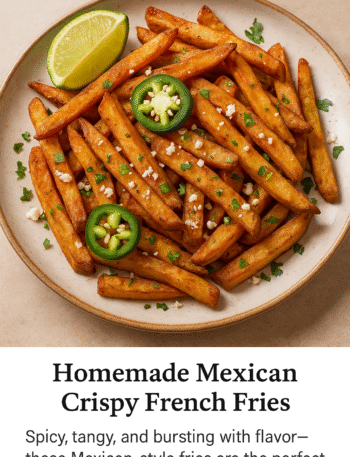 Mexican crispy french fries