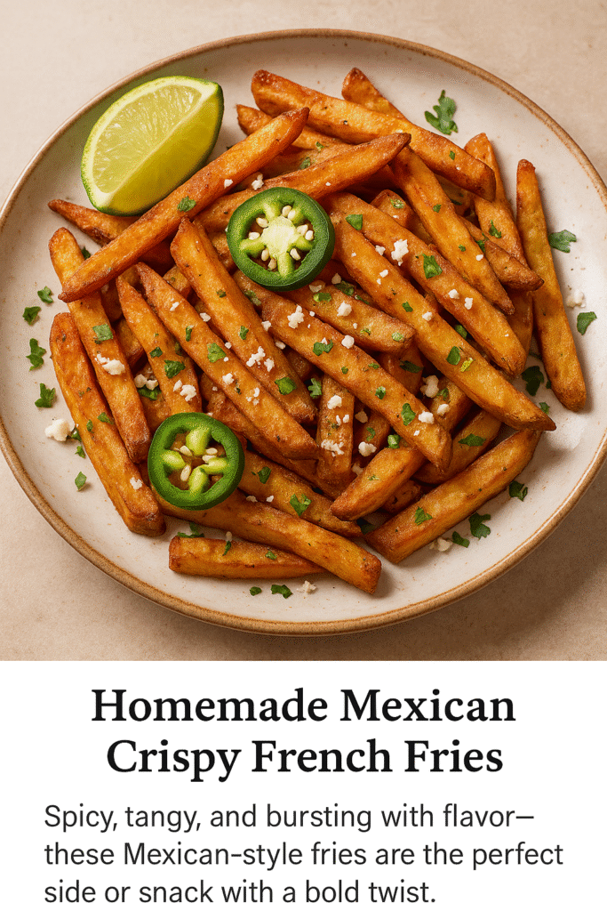 Mexican crispy french fries in 10 minutes 5 Mexican crispy french fries