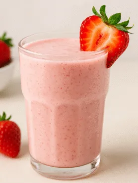Strawberry Maple Protein Shake Recipe
