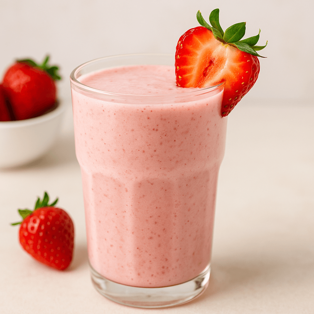 Strawberry Maple Protein Shake Recipe